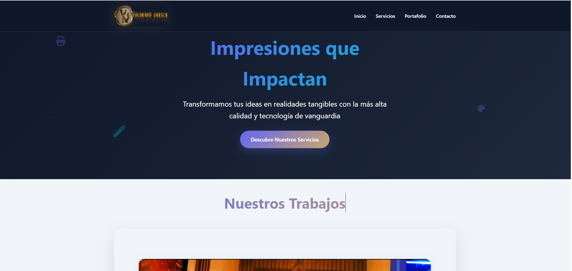 Yahve Nisi - Agencia de Impresión